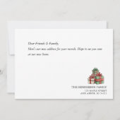 ニューホームクリスマスホリデームービングカード (裏面)