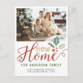 ニューホームクリスマスホリデームービングフォト 案内ポストカード (正面)