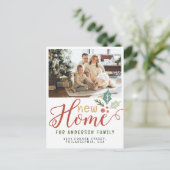 ニューホームクリスマスホリデームービングフォト 案内ポストカード (スタンド正面)