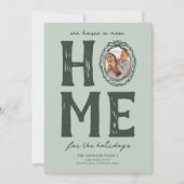 ニューホームグリーンドゥルクリスマスホリデー シーズンカード (正面)