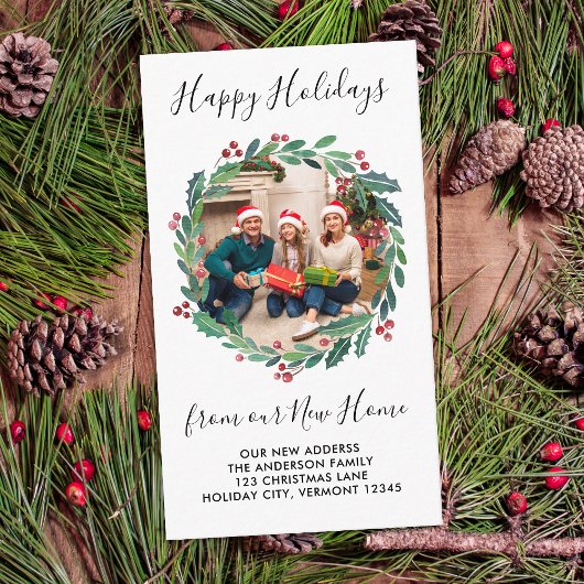 ニューホームグリーンリースカスタムフォトムービング エンクロージャーカード