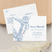 ニューホームゴールデン諸島のジョージアの地図を移動 案内ポストカード