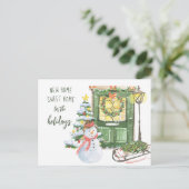 ニューホームスイートホームクリスマスドア シーズンポストカード (スタンド正面)