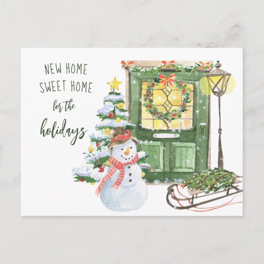 ニューホームスイートホームクリスマスドア シーズンポストカード (正面)