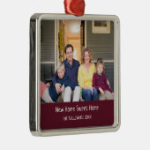 ニューホームスイートホームフォトクリスマス メタルオーナメント (右)