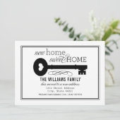 ニューホームスイートホームブラッククラフトヴィンテージ鍵ムービング 案内状 (スタンド正面)