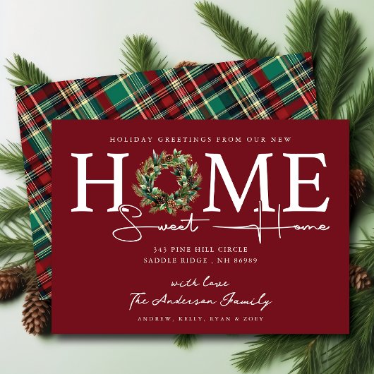 ニューホームスイートホームホリデームービングアナウンスメント 招待状