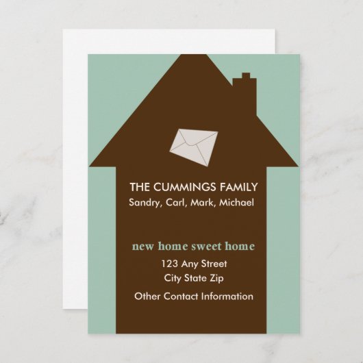 ニューホームスイートホームポストカード 案内ポストカード (正面/裏面)
