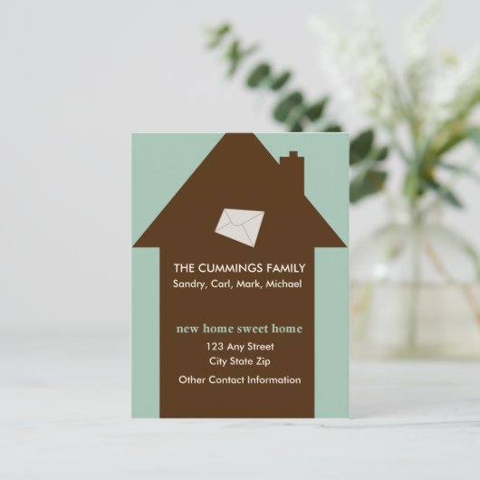 ニューホームスイートホームポストカード 案内ポストカード (スタンド正面)