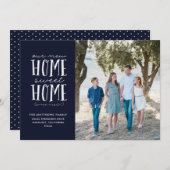 ニューホームスイートホームムービングアナウンスメント 案内状 (正面/裏面)