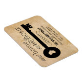 ニューホームスイートホームヴィンテージ鍵ムービング マグネット (右側)