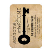 ニューホームスイートホームヴィンテージ鍵ムービング マグネット (縦)