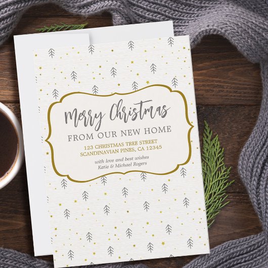 ニューホームスカンジナビアパインズからのメリークリスマス 案内状