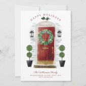 ニューホームズフォーザホリデーズレッドウォーターカラードア シーズンカード (正面)