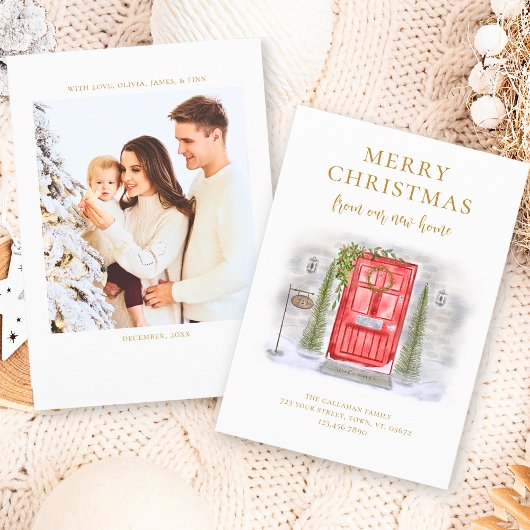 ニューホームズフォーザホリデーズレッドウォーターカラードア シーズンカード