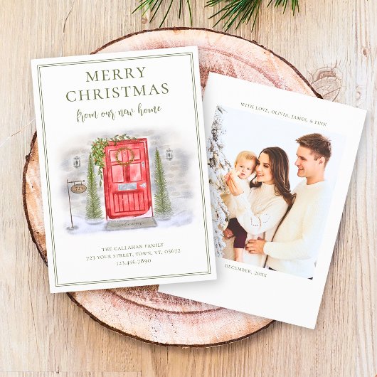 ニューホームズフォーザホリデーズレッドウォーターカラードア シーズンカード