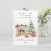 ニューホームツリーファイアプレイスでクリスマス1回目 シーズンカード (スタンド正面)