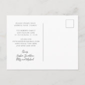 ニューホームテラコッタ赤面フローラムービング 案内ポストカード (裏面)