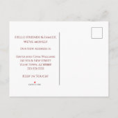 ニューホームトロピカルビーチの動く発表 案内ポストカード (裏面)