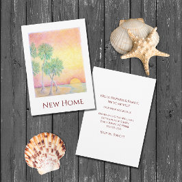 ニューホームトロピカルビーチの動く発表 案内状