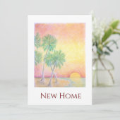 ニューホームトロピカルビーチの動く発表 案内状 (スタンド正面)