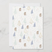 ニューホームドードルツリーハウスからのメリークリスマス 案内状 (裏面)