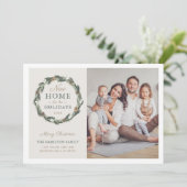 ニューホームニュートラルエレガントグリーンリース写真 シーズンカード (スタンド正面)