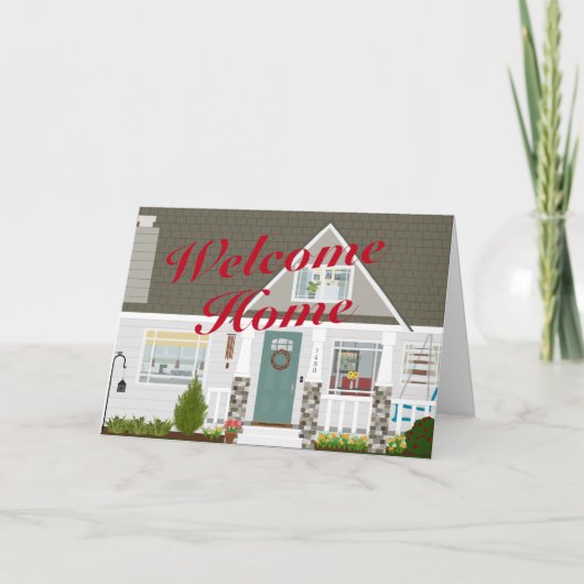 ニューホームハウスウォーミング サンキューカード (正面)