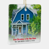 ニューホームハウスフォト初めてのクリスマス セラミックオーナメント (右)