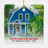 ニューホームハウスフォト初めてのクリスマス セラミックオーナメント (裏面)