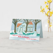 ニューホームハッピークリスマスエステート実在ホテル カード (黄色い花)