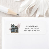 ニューホームハビクトリアンウス差出人住所ラベル ラベル (インサイチュ)