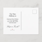 ニューホームハ幽霊のよく出るウスハロウィーン 案内ポストカード (裏面)