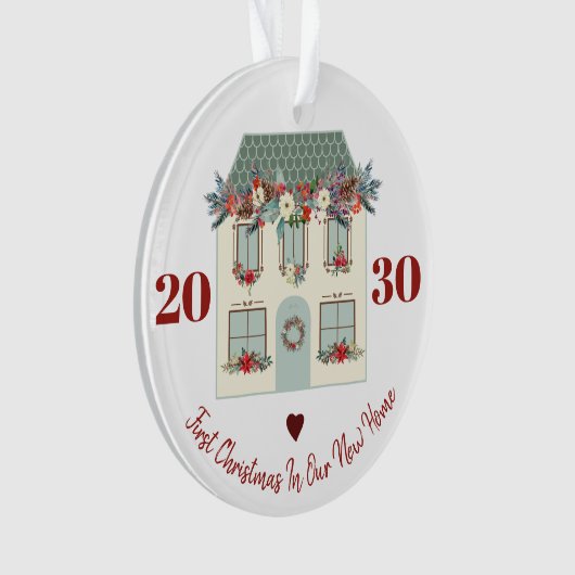 ニューホームファーストハウス素朴なかわいいフローラファミリー オーナメント (正面)