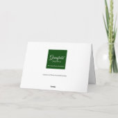 ニューホームフィッシャーマンハウスノルウェーおめでとう カード (裏面)