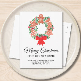 ニューホームフェスティバルクリスマスムービング 案内ポストカード