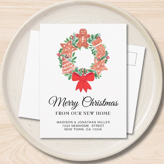 ニューホームフェスティバルクリスマスムービング 案内ポストカード