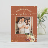 ニューホームフォトサンクスギビングホリデームービング 案内状 (スタンド正面)