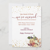 ニューホームフォトサンクスギビングホリデームービング 案内状 (裏面)