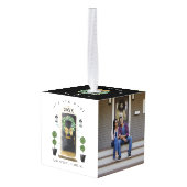 ニューホームフォーザホリデイズブラックウォーターカラードア キューブオーナメント (裏面アングル)