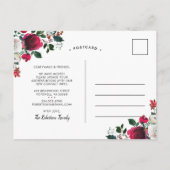 ニューホームフォーザホリデーズウィンターフローラムービング 案内ポストカード (裏面)