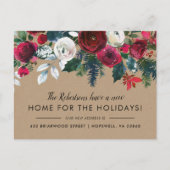 ニューホームフォーザホリデーズウィンターフローラムービング 案内ポストカード (正面)