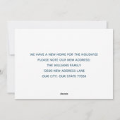 ニューホームフォーザホリデーズウィンターホーム シーズンカード (裏面)
