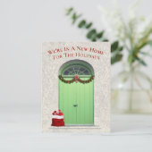 ニューホームフォーザホリデーズグリーンドアテンプレート シーズンポストカード (スタンド正面)