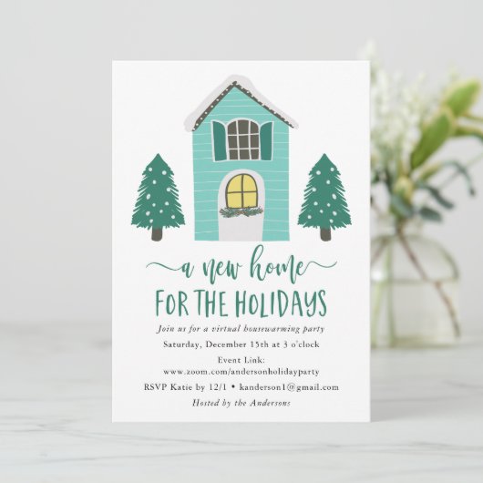 ニューホームフォーザホリデーズバーチャル引っ越し祝いパーティー 招待状 (スタンド正面)