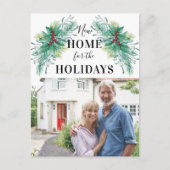 ニューホームフォーザホリデーズホリーガーランドムービング 案内ポストカード (正面)