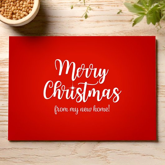 ニューホームフォーザホリデーズメリークリスマス 招待状