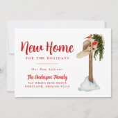 ニューホームフォーザホリデーズメールボックスホリディムービング 案内状 (正面)