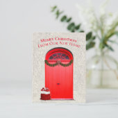 ニューホームフォーザホリデーズレッドドアズテンプレート シーズンポストカード (スタンド正面)