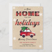 ニューホームフォーザホリデーズレッドバッファロープレイド シーズンカード (正面)